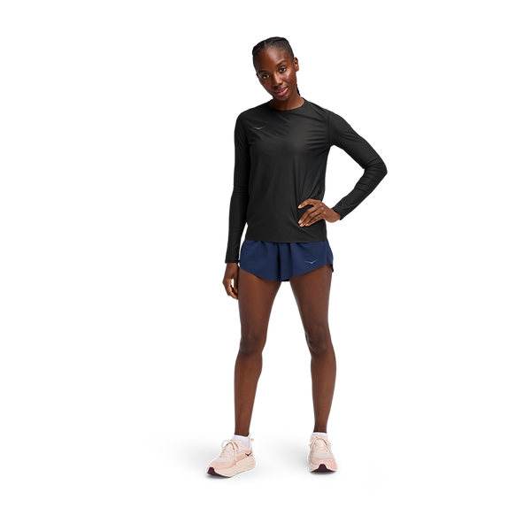 HOKA Women's Airolite Long Sleeve 2.0 Black