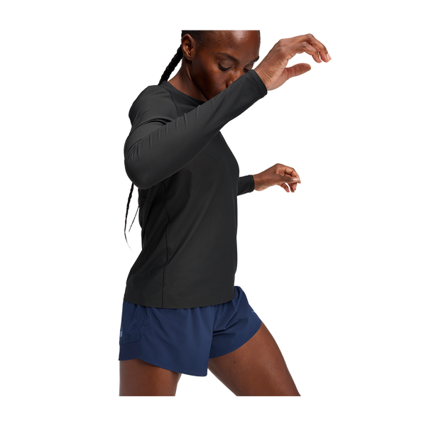 HOKA Women's Airolite Long Sleeve 2.0 Black