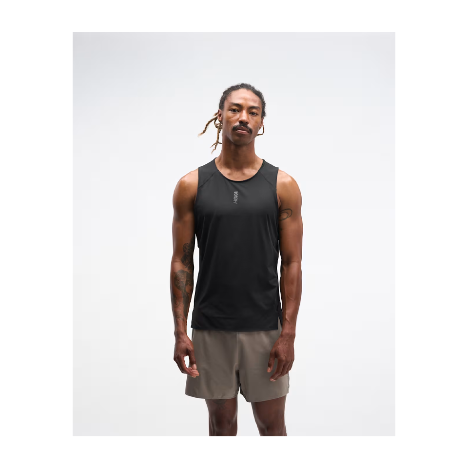 HOKA Men's EveryRun Tank Black Main image
