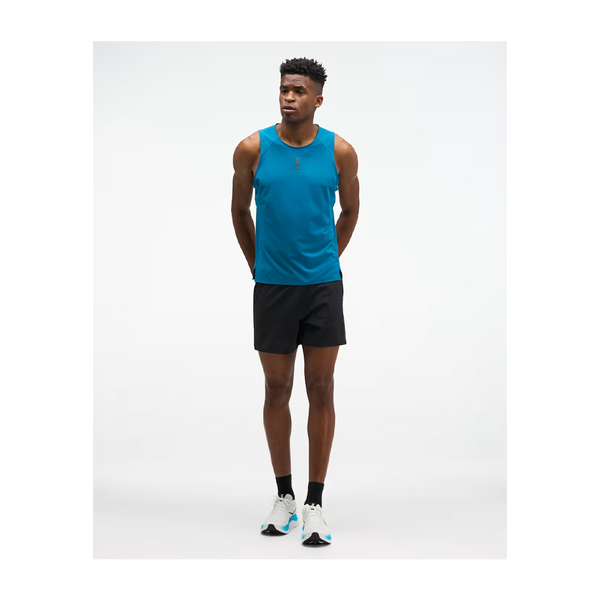 HOKA Men's EveryRun Tank Night Glow Blue