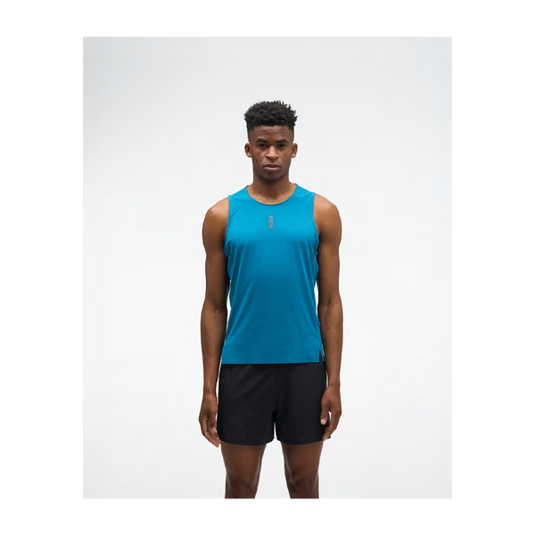 HOKA Men's EveryRun Tank Night Glow Blue