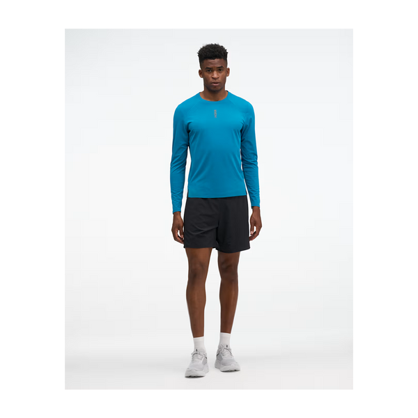 HOKA Men's EveryRun Long Sleeve Night Glow Blue