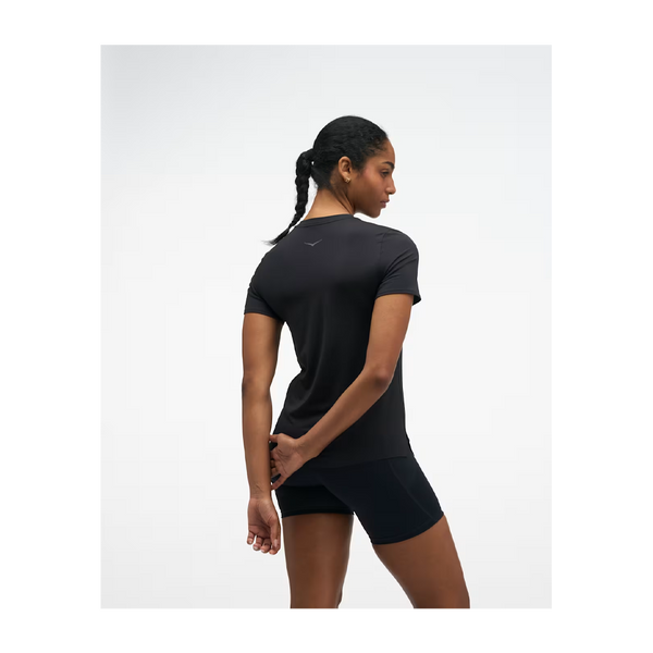 HOKA Women's EveryRun Short Sleeve Black