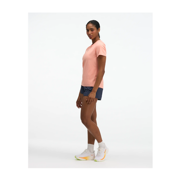 HOKA Women's EveryRun Short Sleeve Sunstone