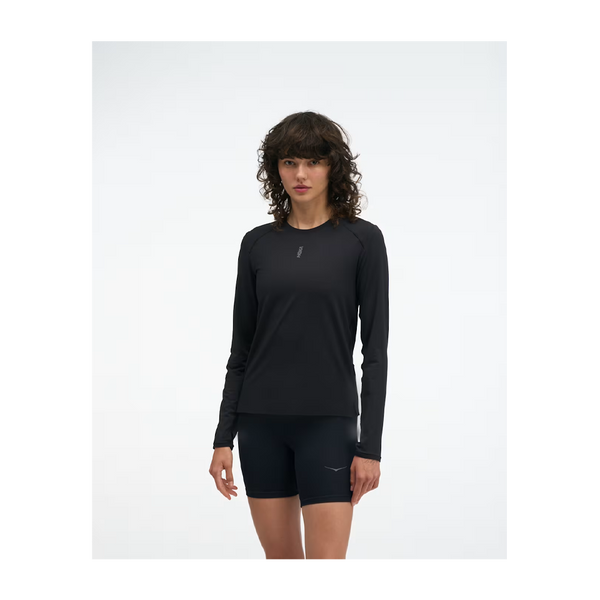 HOKA Women's EveryRun Long Sleeve Black
