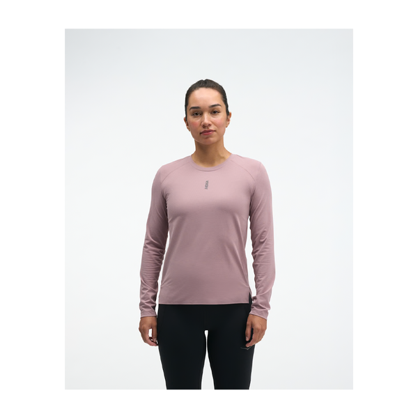 HOKA Women's EveryRun Long Sleeve Quartzite