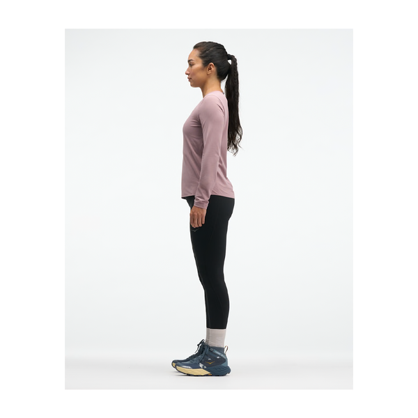 HOKA Women's EveryRun Long Sleeve Quartzite