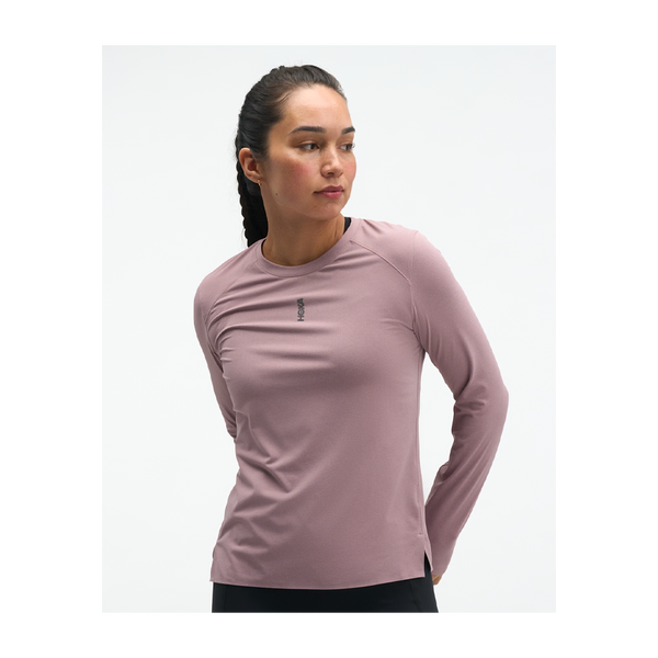 HOKA Women's EveryRun Long Sleeve Quartzite