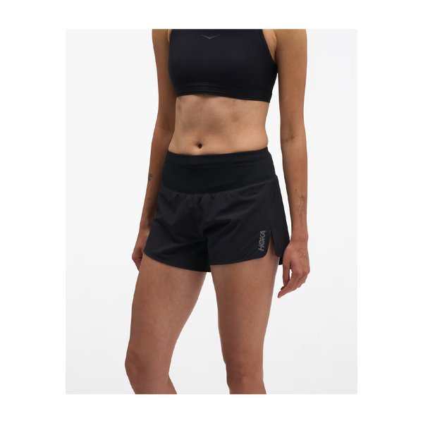 HOKA Women's Glide Short MR 3.5" Brief Black