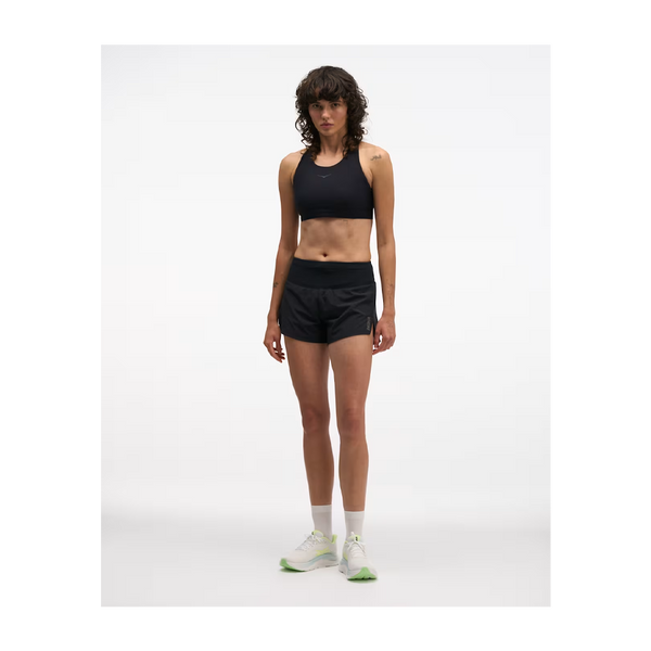 HOKA Women's Glide Short MR 3.5" Brief Black