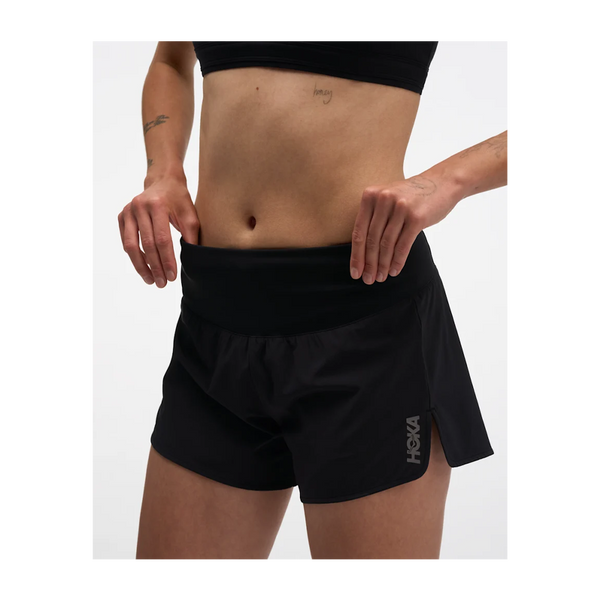 HOKA Women's Glide Short MR 3.5" Brief Black