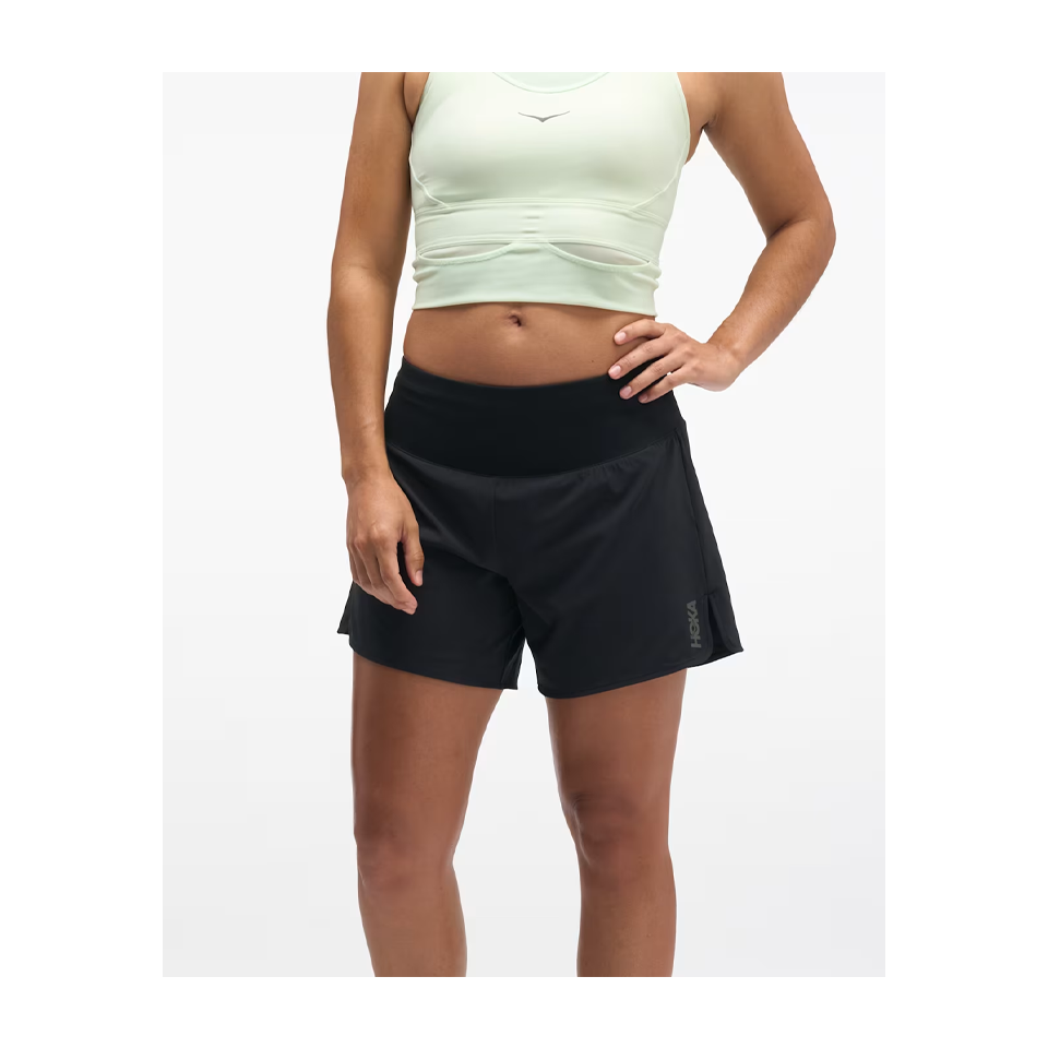 HOKA Women's Glide Short MR 5" 2in1 Black Main image