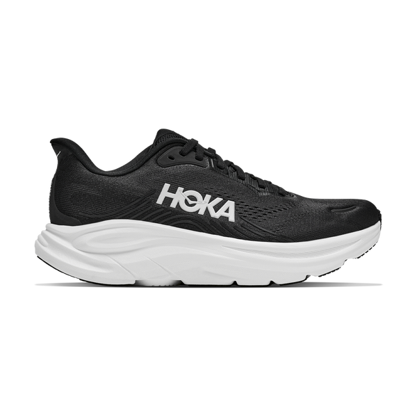 HOKA Men's Clifton 11 Wide Black/White