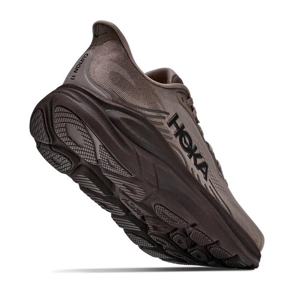 HOKA Men's Clifton 11 Boulder Grey/Pebble Grey