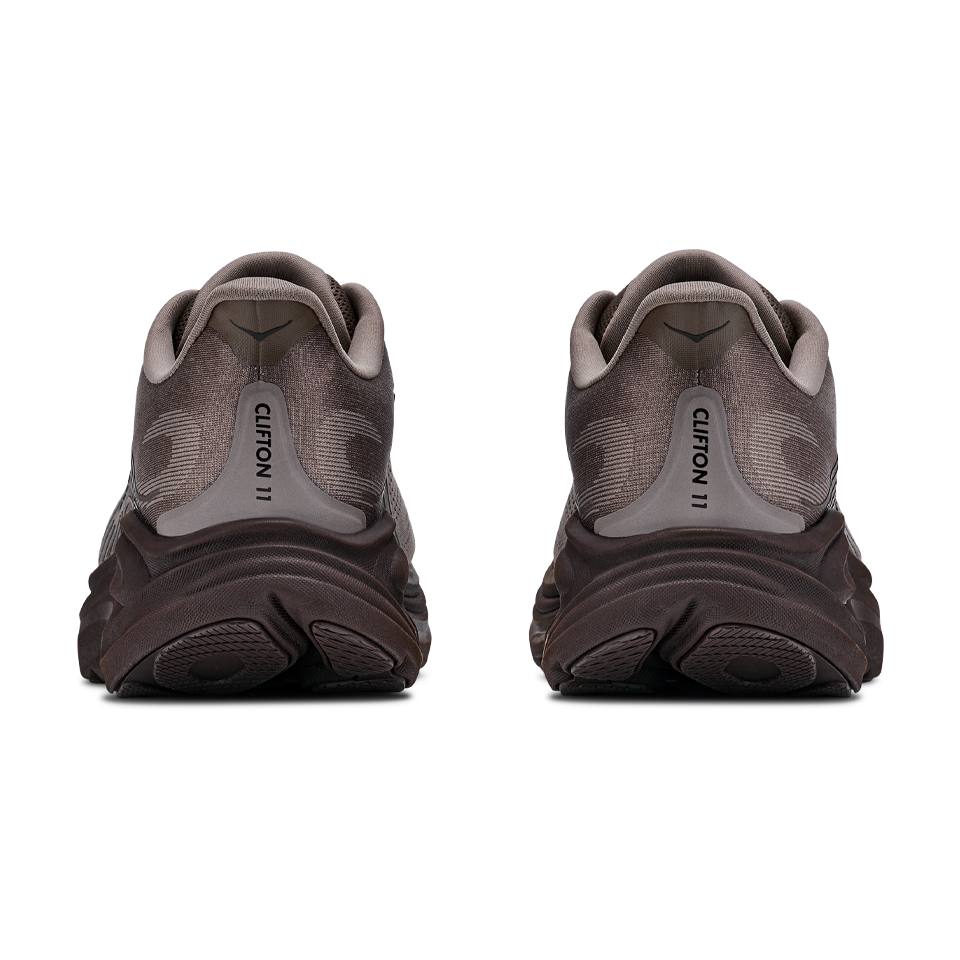 HOKA Men's Clifton 11 Boulder Grey/Pebble Grey