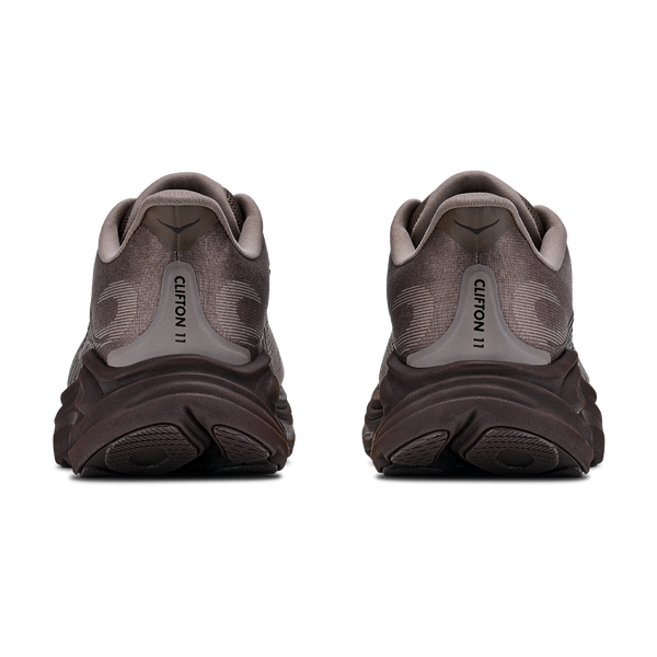 HOKA Men's Clifton 11 Boulder Grey/Pebble Grey