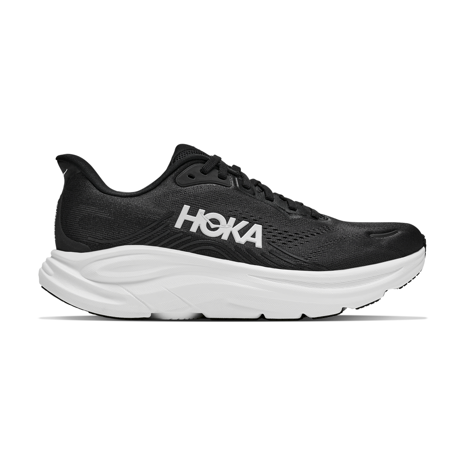 HOKA Women's Clifton 11 Wide Black/White