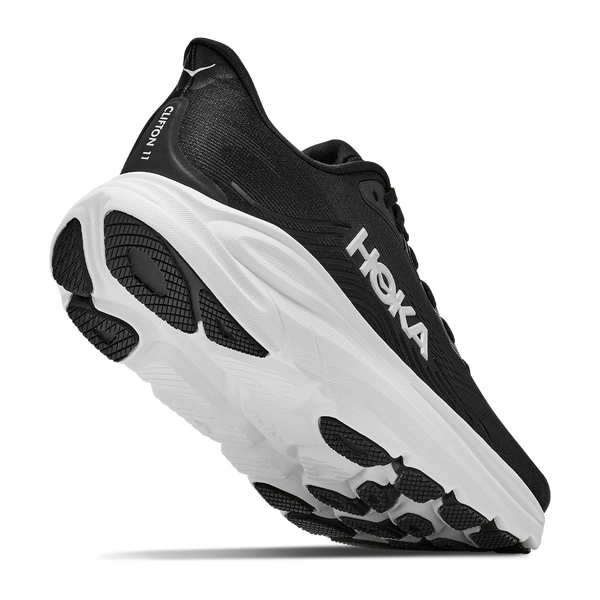 HOKA Women's Clifton 11 Wide Black/White