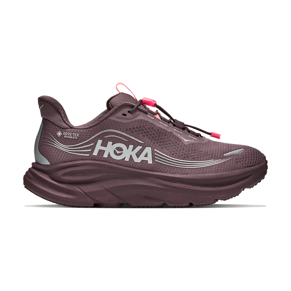 HOKA Women's Clifton 11 GTX Smoky Quartz/Deep Mauve Main image