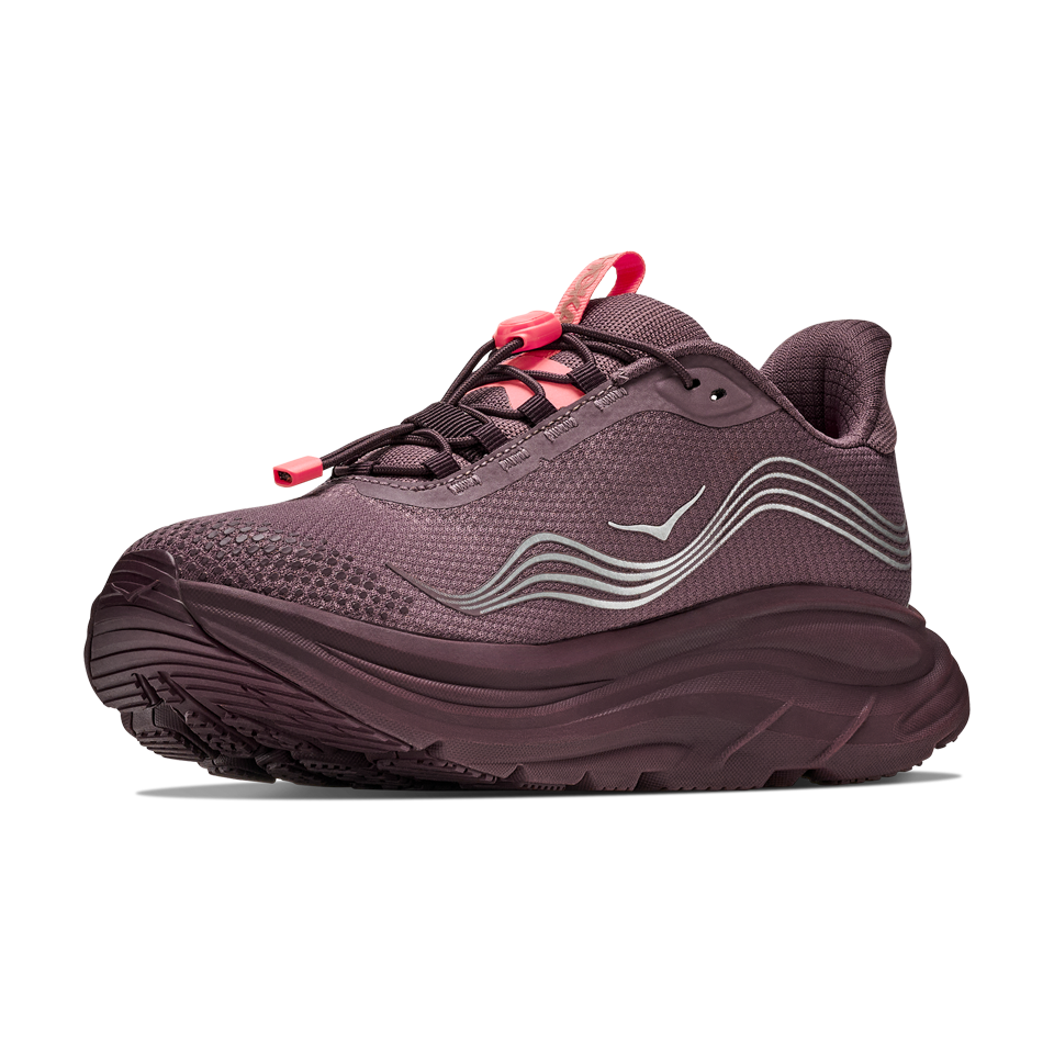 HOKA Women's Clifton 11 GTX Smoky Quartz/Deep Mauve