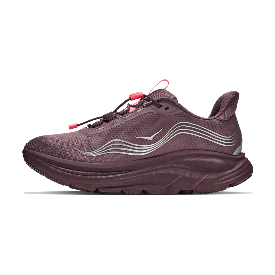 HOKA Women's Clifton 11 GTX Smoky Quartz/Deep Mauve