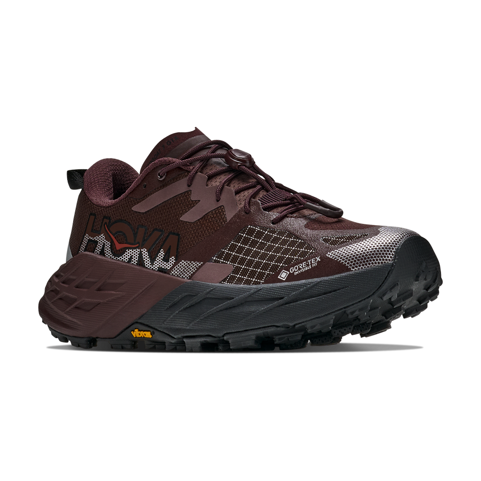 HOKA Women's Speedgoat 7 GTX Deep Mauve/Black Secondary image
