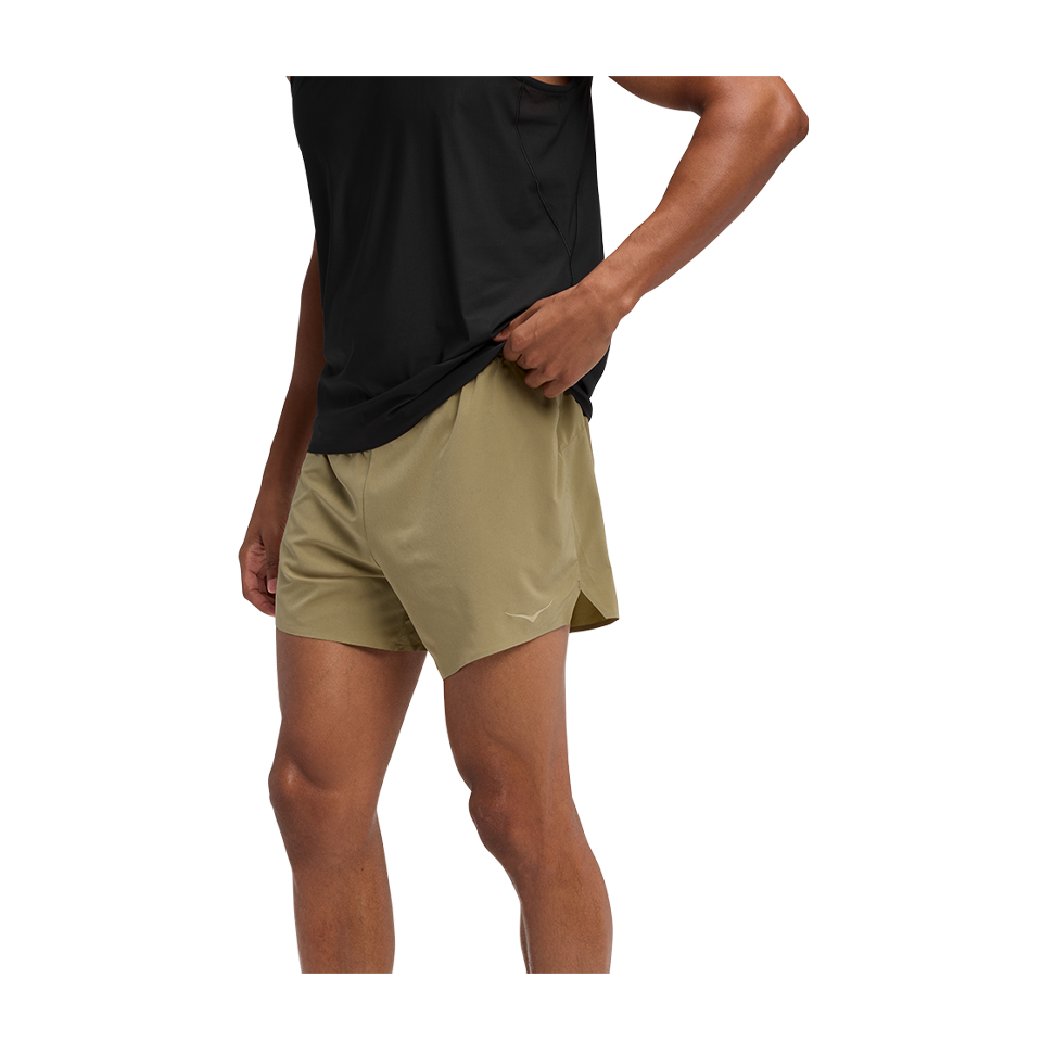 HOKA Men's Glide 5'' Short w/ Brief Wild Mushroom Main image