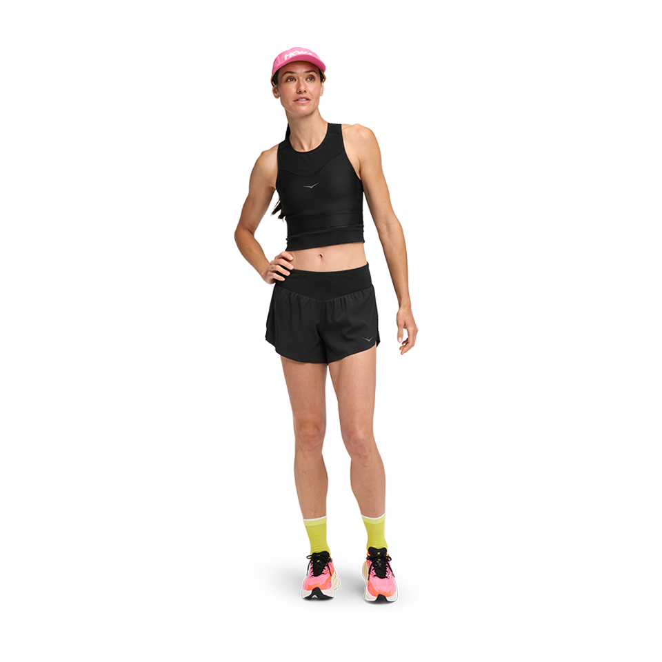 HOKA Women's Glide 4'' Short Black