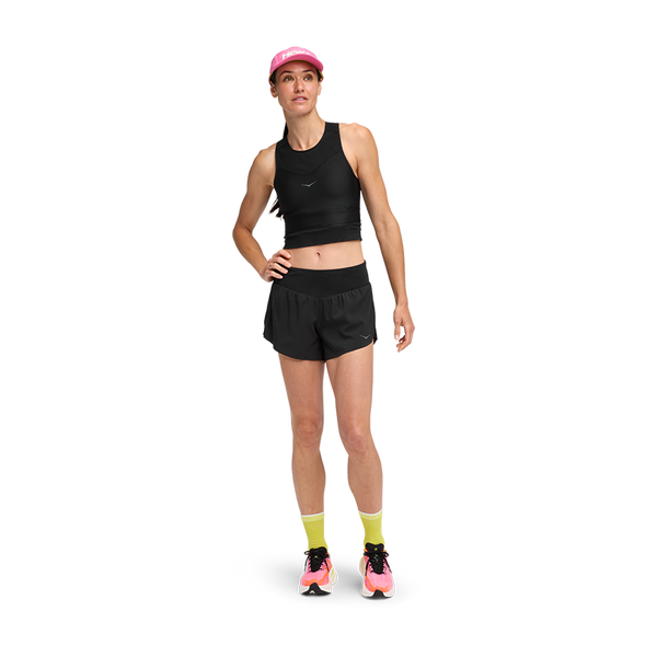 HOKA Women's Glide 4'' Short Black