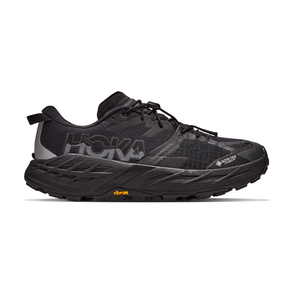 HOKA Men's Speedgoat 7 GTX Wide Black/Carbon Black Main image