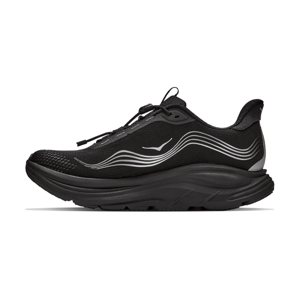 HOKA Men's Clifton 11 GTX Wide Black/Black