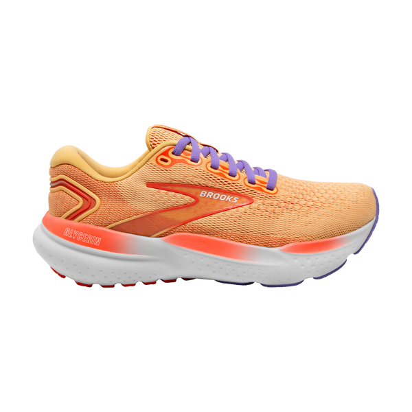 Brooks Women's Glycerin 21 B Width Sunburst/Nasturtium/Purple