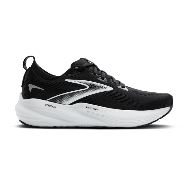 Brooks Women's Glycerin 22 B Width Black/Grey/White