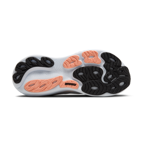 Brooks Women's Adrenaline GTS 25 B Width Grey/Blackened Pearl/Coral