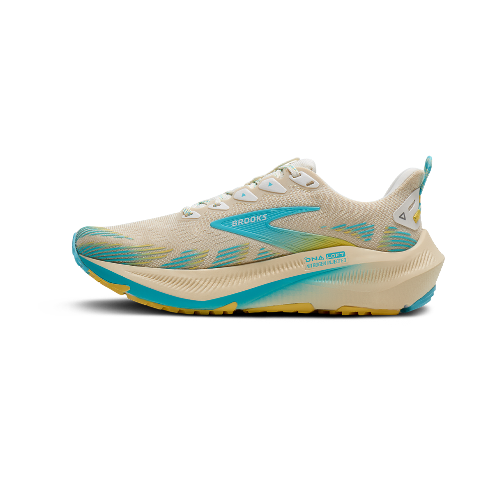 Brooks Women's Ghost Trail Poppy Sand/Star White/Golden Hour