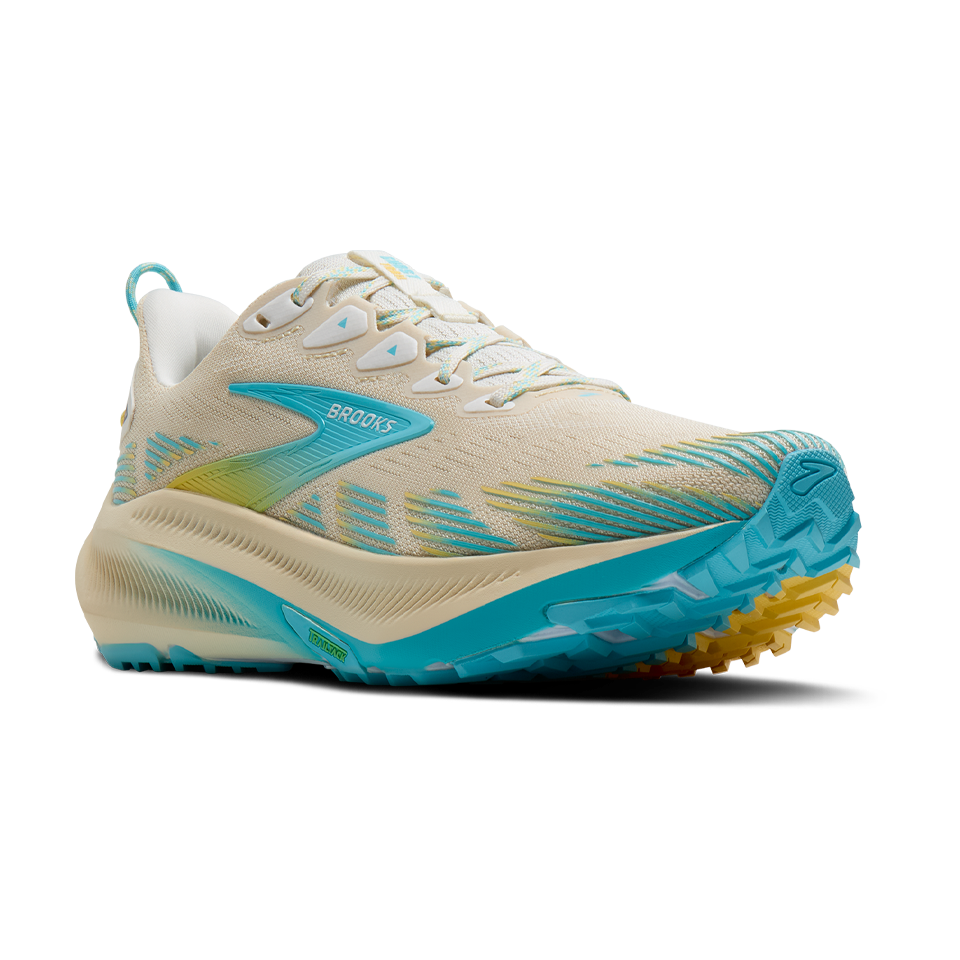 Brooks Women's Ghost Trail Poppy Sand/Star White/Golden Hour Secondary image