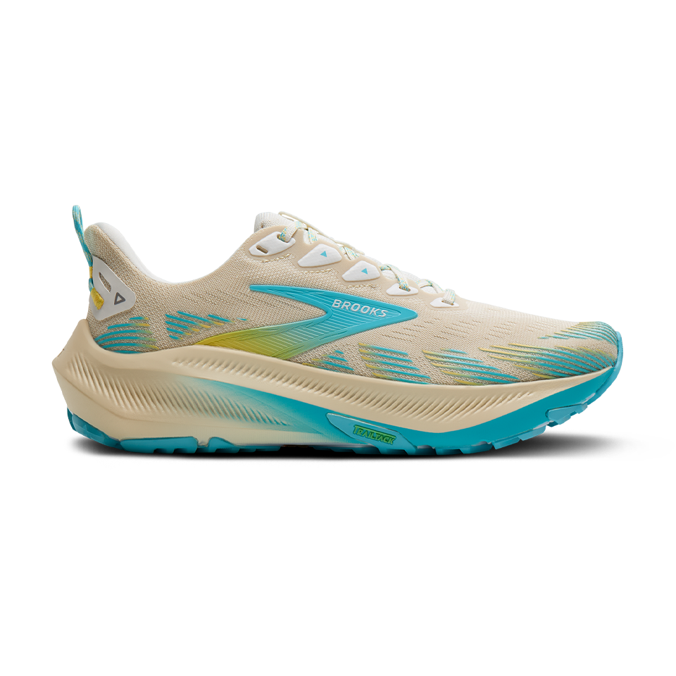 Brooks Women's Ghost Trail Poppy Sand/Star White/Golden Hour Main image
