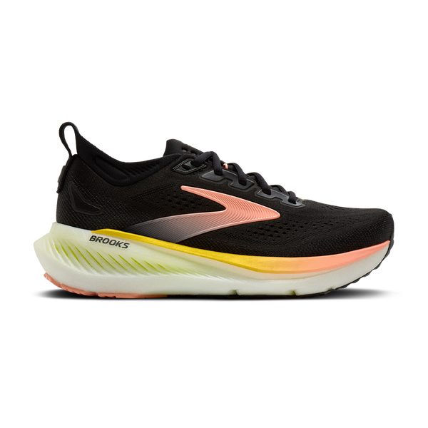 Brooks Women's Glycerin 23 B Width Black/Peach/Nightlife