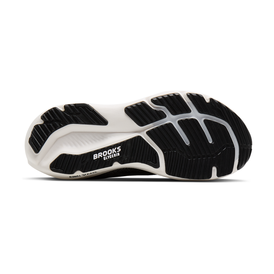 Brooks Women's Glycerin 23 D Width Black/Grey/White