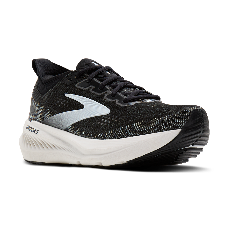 Brooks Women's Glycerin 23 D Width Black/Grey/White Secondary image