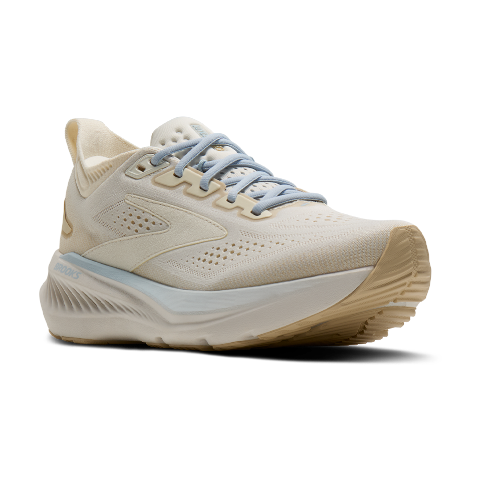 Brooks Women's Glycerin 23 B Width Coconut/Sand/Skyway