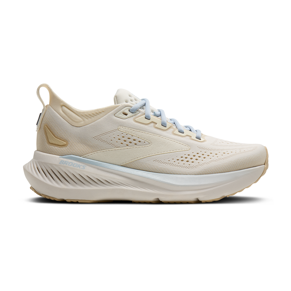 Brooks Women's Glycerin 23 B Width Coconut/Sand/Skyway
