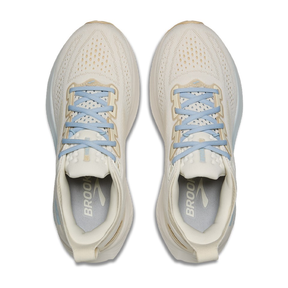 Brooks Women's Glycerin 23 B Width Coconut/Sand/Skyway
