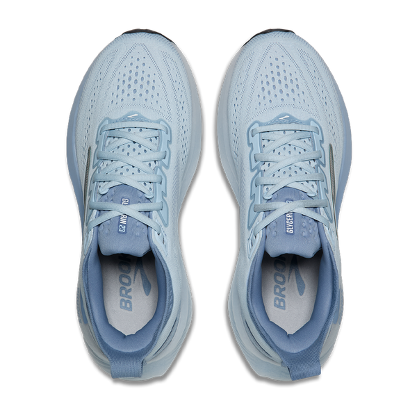 Brooks Women's Glycerin 23 B Width Nantucket Breeze/Rain/Clear