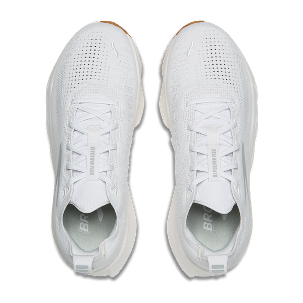 Brooks Women's Glycerin Flex White/Black/Biscuit