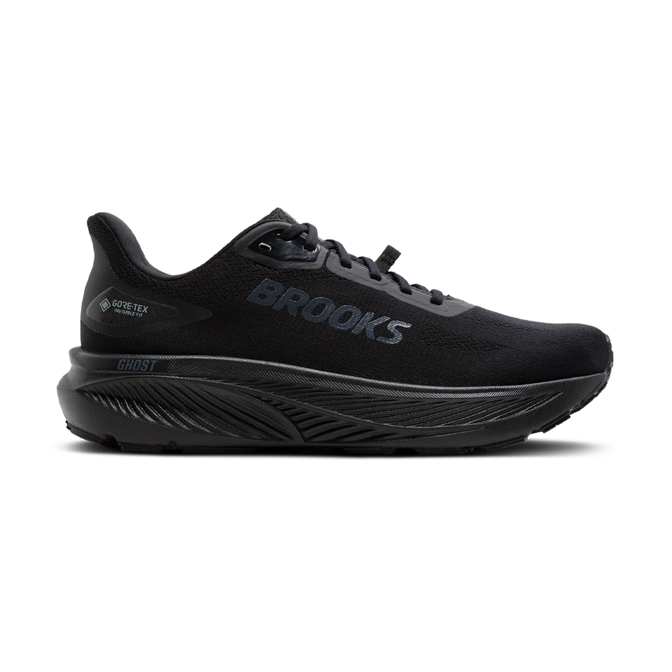 Brooks Women's Ghost 18 GTX Black/Black/Ebony