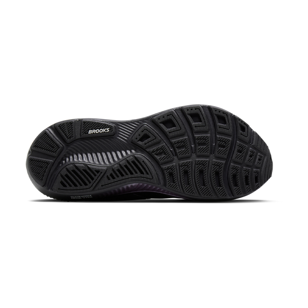 Brooks Women's Ghost 18 D Width Ebony/Folkstone/Metallic