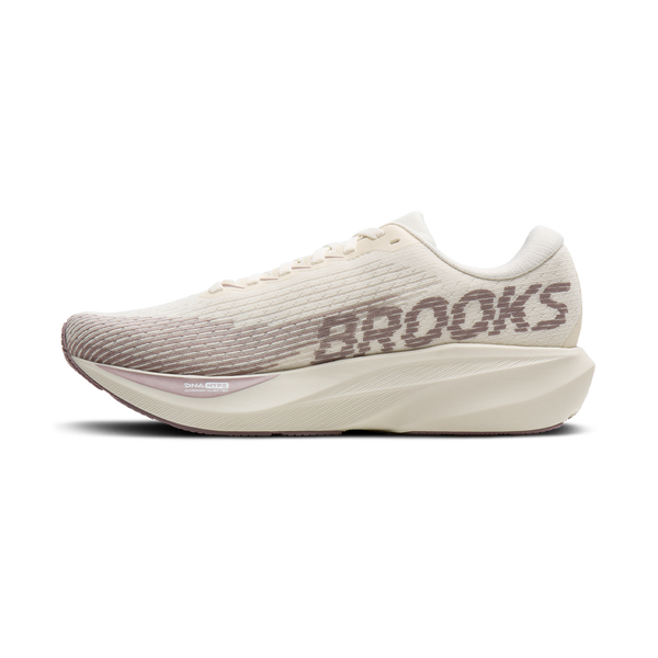 Brooks Women's Ghost Amp Arctic Wolf/Dove/Pink