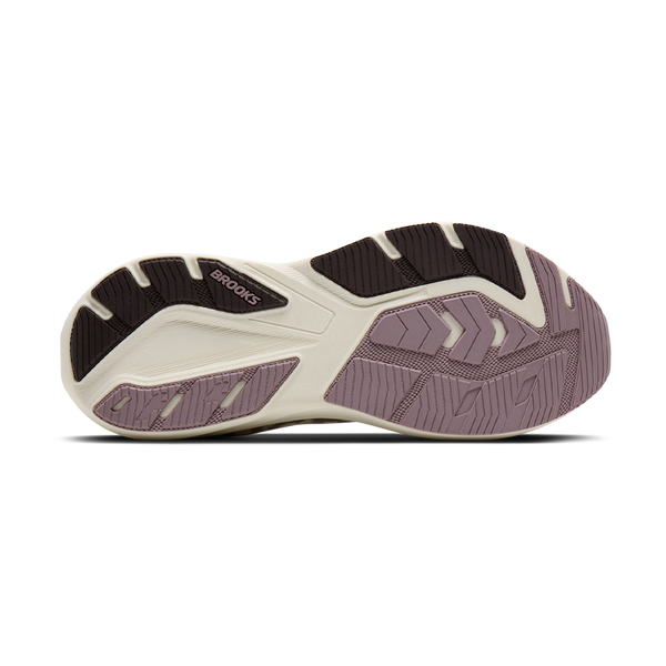 Brooks Women's Ghost Amp Arctic Wolf/Dove/Pink