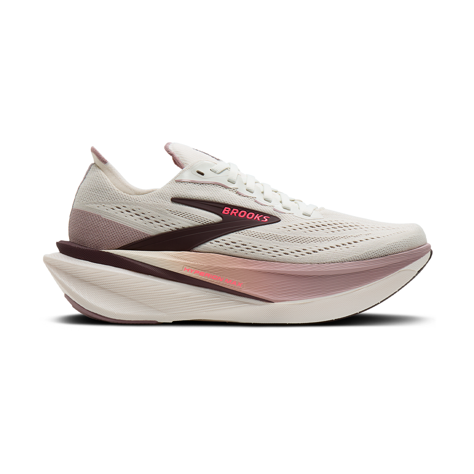 Brooks Women's Hyperion Max 4 Coconut/Raisin/Pink